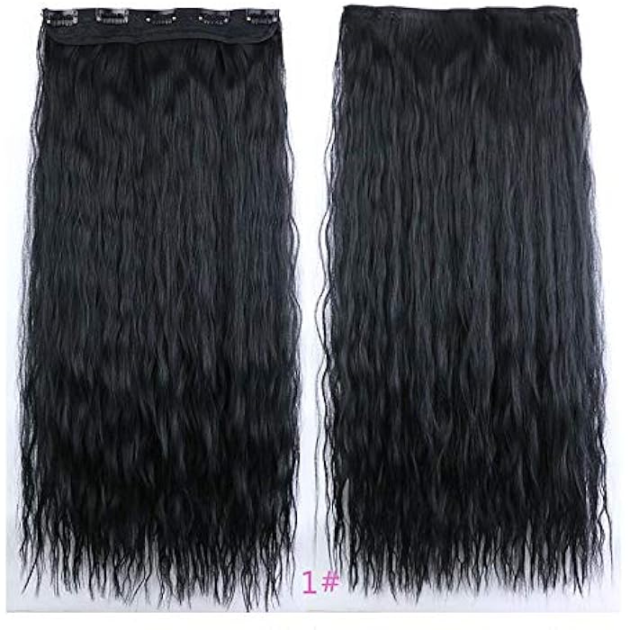 DILLARDS Lovely Fluffy Corn Hot Long Curly Hair Extension - Image 4